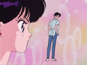 Rei lusting after Mamoru