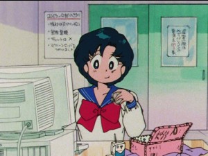 Ami using a computer