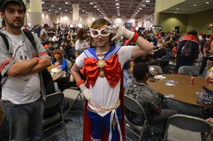 Sailor Moon crossplayer at Fan Expo