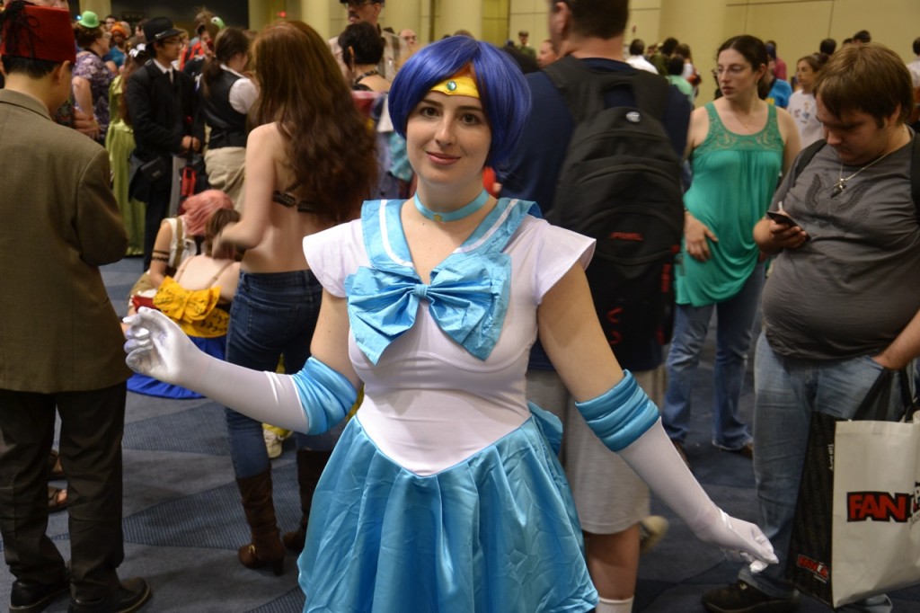 Sailor Mercury cosplay at Fan Expo