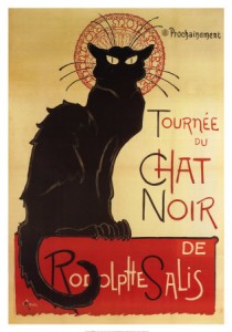 Tournée du chat noir de Rodolphe Salis