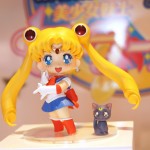 Bandai Chibi-Arts Sailor Moon and Luna figures