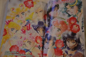 Sailor Moon Manga vol. 8 - Colour pages - Sailor Team