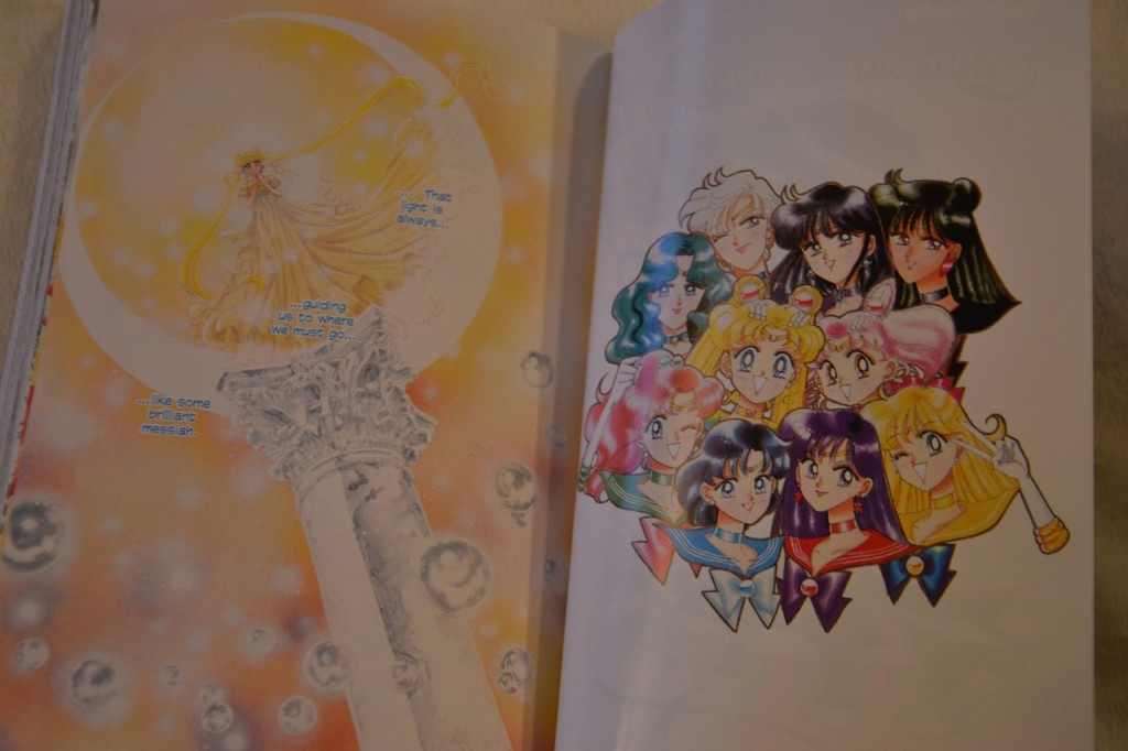 Sailor Moon Manga vol. 8 - Colour pages - Sailor Team - Princess Serenity