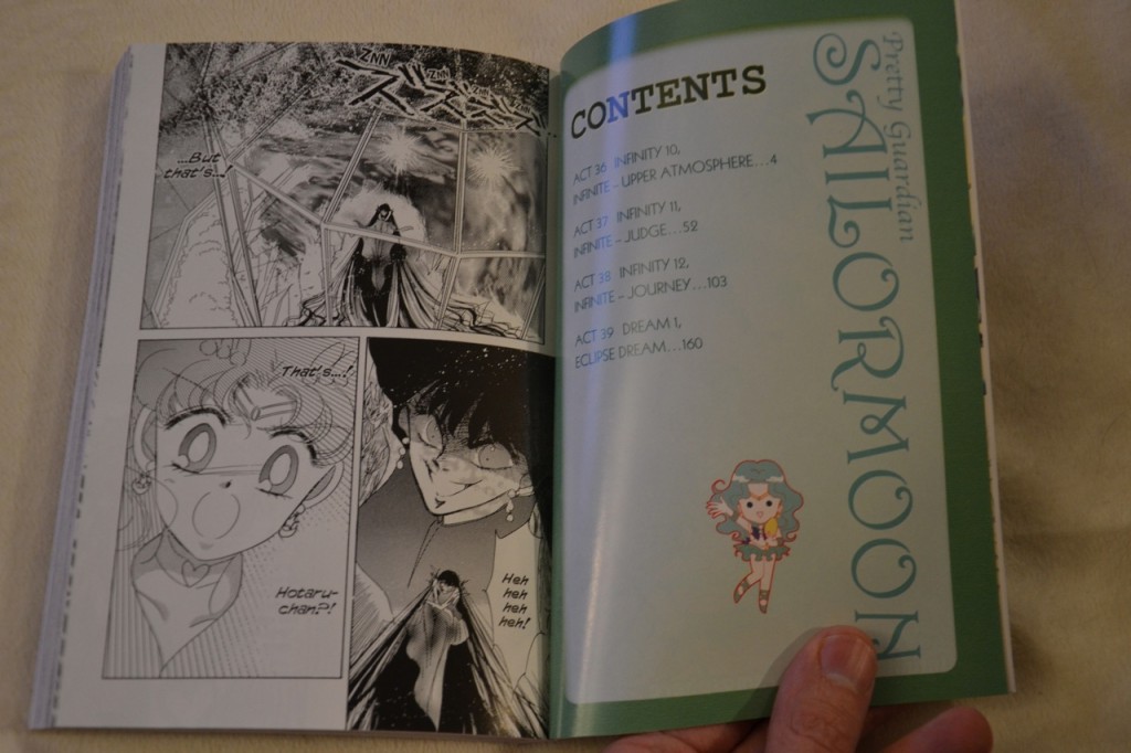Sailor Moon Manga vol. 8 - Contents