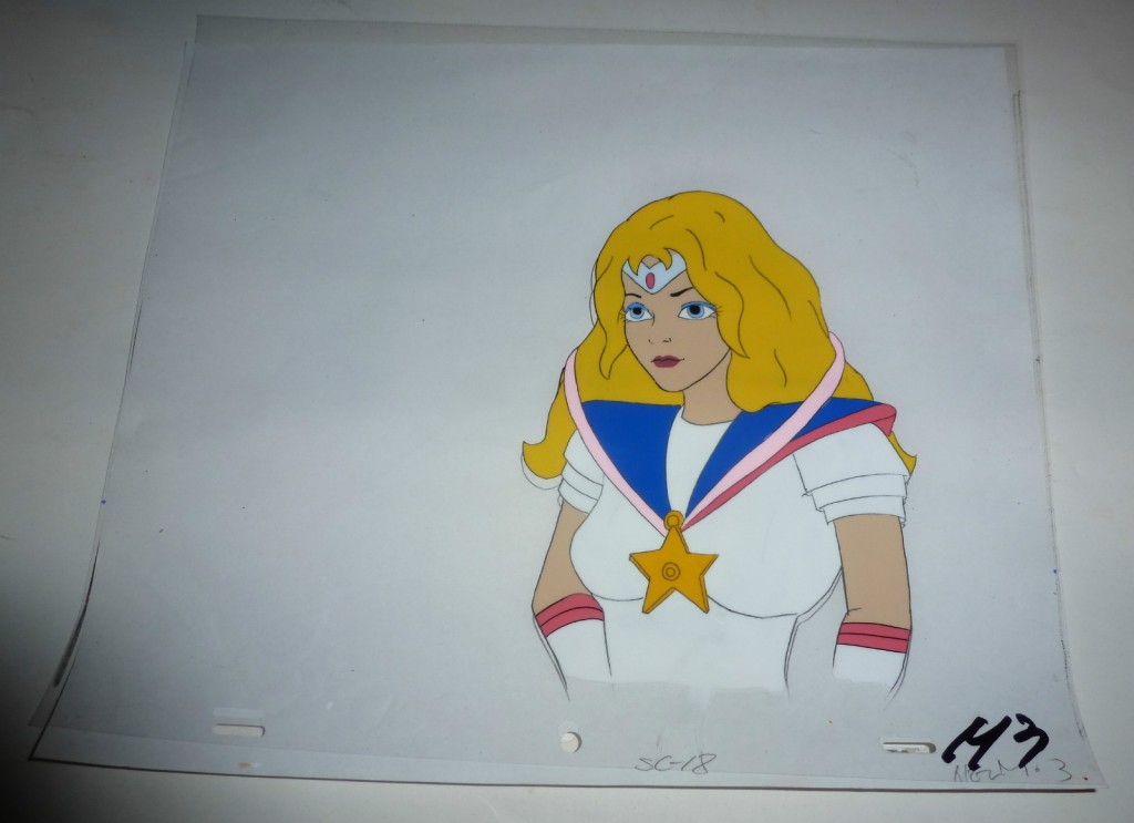 Toon Makers Sailor Moon cel Sailor Moon and her Star Pendant