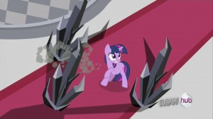 My Little Pony - Twilight Sparkle and shards of the Evil Black Crystal