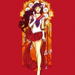 Sailor Mars - Art Nouveau - Spirit of Fire shirt by Eriphyle