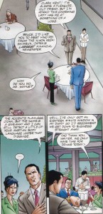 Batman calls out Martian Manhunter, Hino Rei, full page