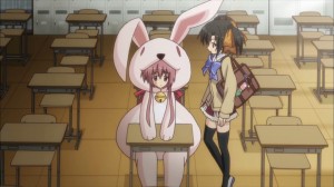 Ebiten episode 2 - Hakata dressed as a rabbit