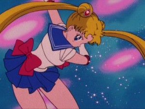 Sailor Moon - Moon Tiara Action