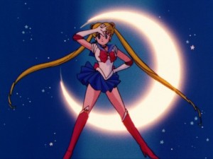 Sailor Moon posing