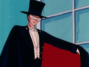 Sailor Moon episode 1 - Tuxedo Mask