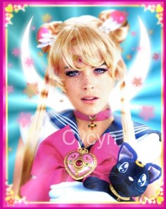 Lindsay Lohan as Sailor Moon
