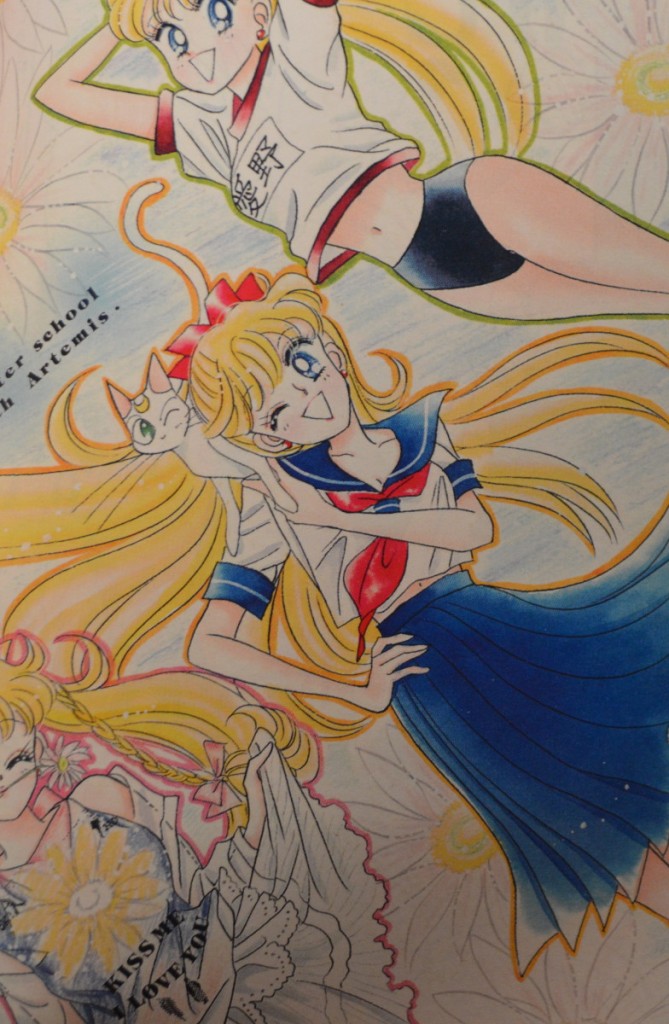 Minako Aino from the Sailor V Manga
