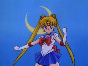 Sailor Moon posing
