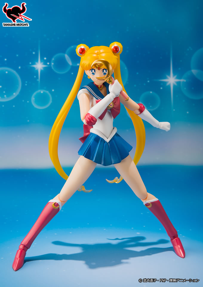 Sailor Moon S. H. Figuarts Figure by Bandai - With her Moon Stick