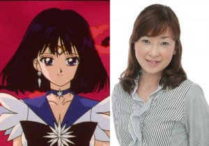 Yuko Minaguchi, the voice of Sailor Saturn