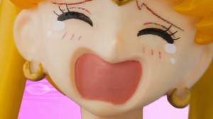 Bandai's S.H. Figuarts Sailor Moon figure commercial - Sailor Moon's crying face