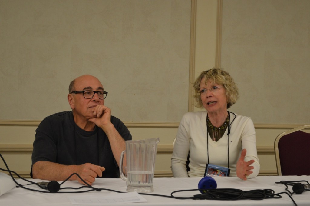 Memories of the 80s panel from Anime North 2013 featuring John Stocker and Susan Roman