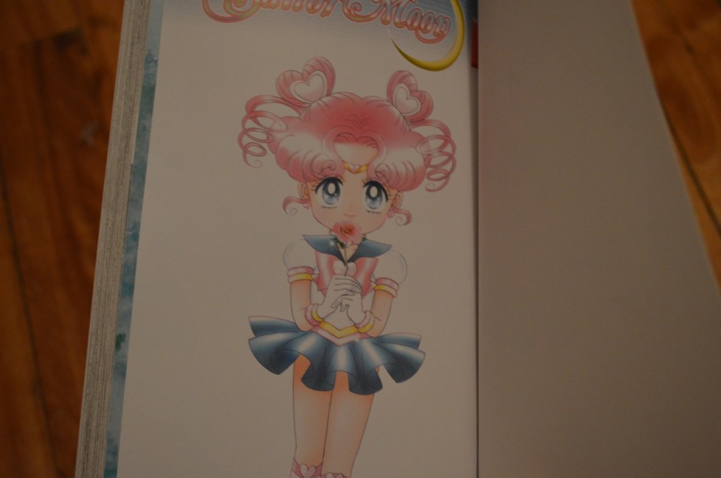 Sailor Moon manga volume 11 colour page Sailor Chibi Chibi
