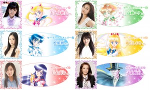 New Musical cast compilation Sailor Moon, Sailor Mercury, Sailor Mars, Sailor Jupiter, Sailor Venus, Tuxedo Mask