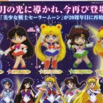 Sailor Moon capsule toy keychains