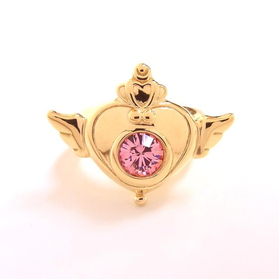 Sailor Moon gold ring - Crisis Moon Compact