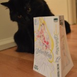 Luna reading vol. 12 of the Sailor Moon manga