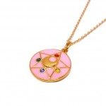 Sailor Moon Crystal Star Brooch Necklace from Bandai
