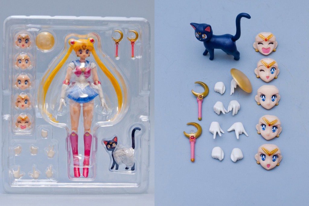 Bandai's Sailor Moon S. H. Figuarts figure - All pieces