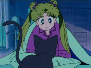 Usagi and Luna in bed