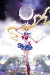 New Sailor Moon manga covers - Book 1 featuring Sailor Moon - By Naoko Takeuchi