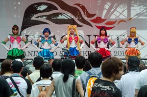 The Sailor Moon La Reconquista musical at the Animelo Summer Live event