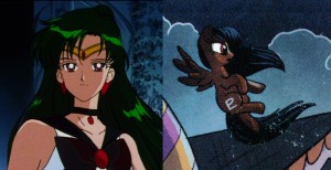 Sailor Pluto in the My Little Pony: Friendship is Magic comic book