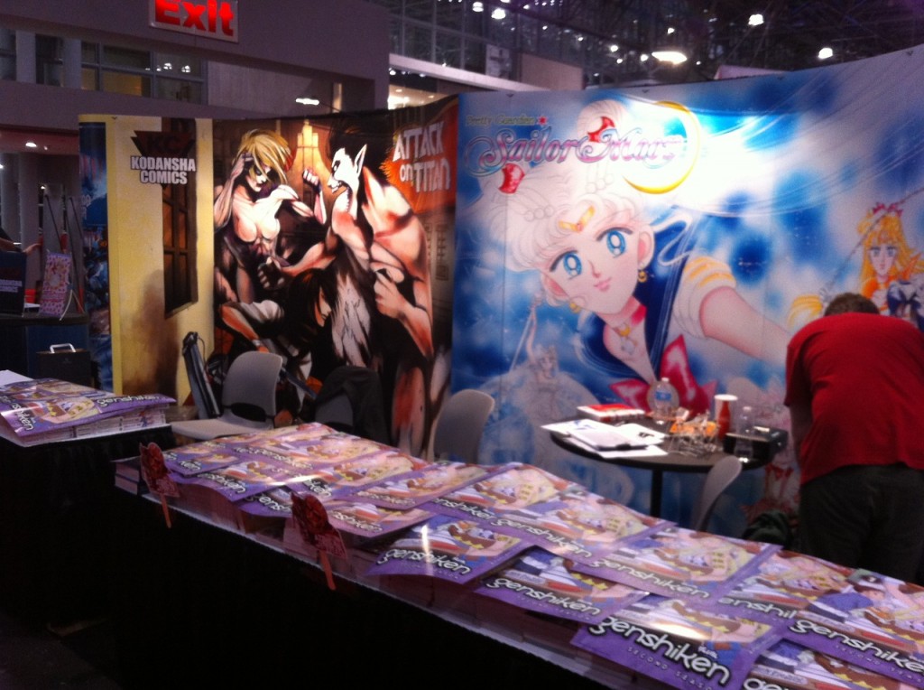 Kodansha Comics USA booth at NYCC 2013