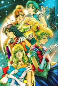Sailor Moon 20th Anniversary Pinup by Jon Lam