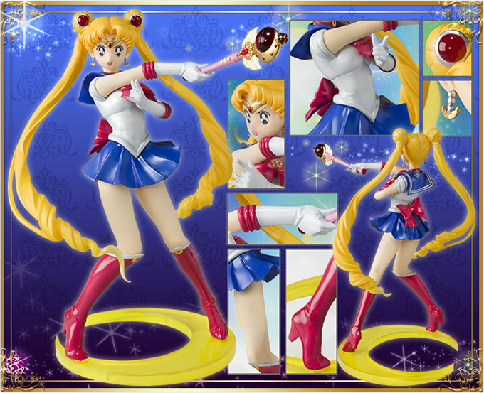 Sailor Moon Figuarts ZERO figure in colour