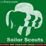 Sailor Scouts shirt at TeeFury