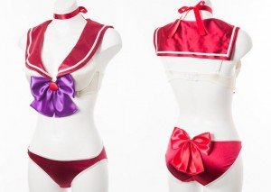 Sailor Mars costume lingerie from Peach John