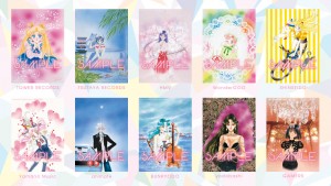 Sailor Moon 20th Anniversary Memorial Tribute Album vendor specific stckers