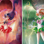 Sailor Moon manga complete edition vol. 3 and 4 covers
