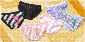 Sailor Moon panties from Peach John