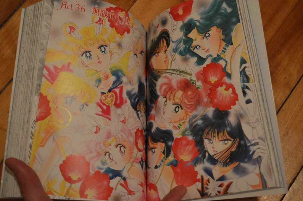 Sailor Moon manga act 36 - Colour pages