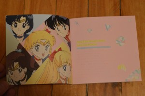 Sailor Moon 20th Anniversary Tribute Album - Insert