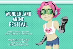 Wonderland Anime Festival banner