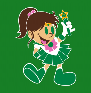 Kawaii Sailor Jupiter shirt at Arteesel