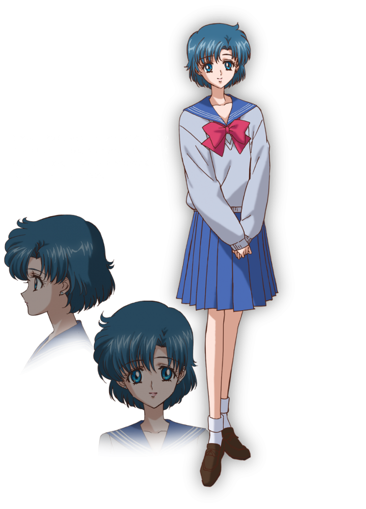 Ami Mizuno - Character art from Pretty Guardian Sailor Moon Crystal