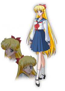 Minako Aino - Character art from Pretty Guardian Sailor Moon Crystal