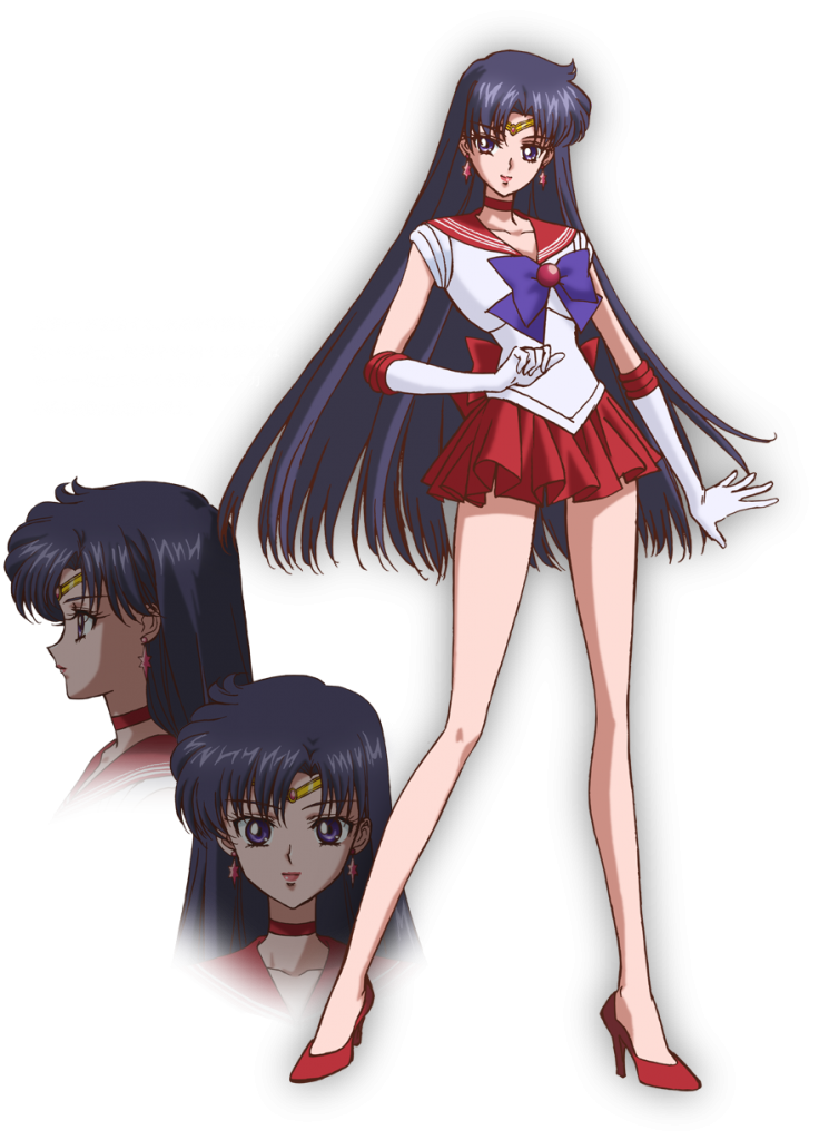 Sailor Mars – Character art from Pretty Guardian Sailor Moon Crystal |  Sailor Moon News